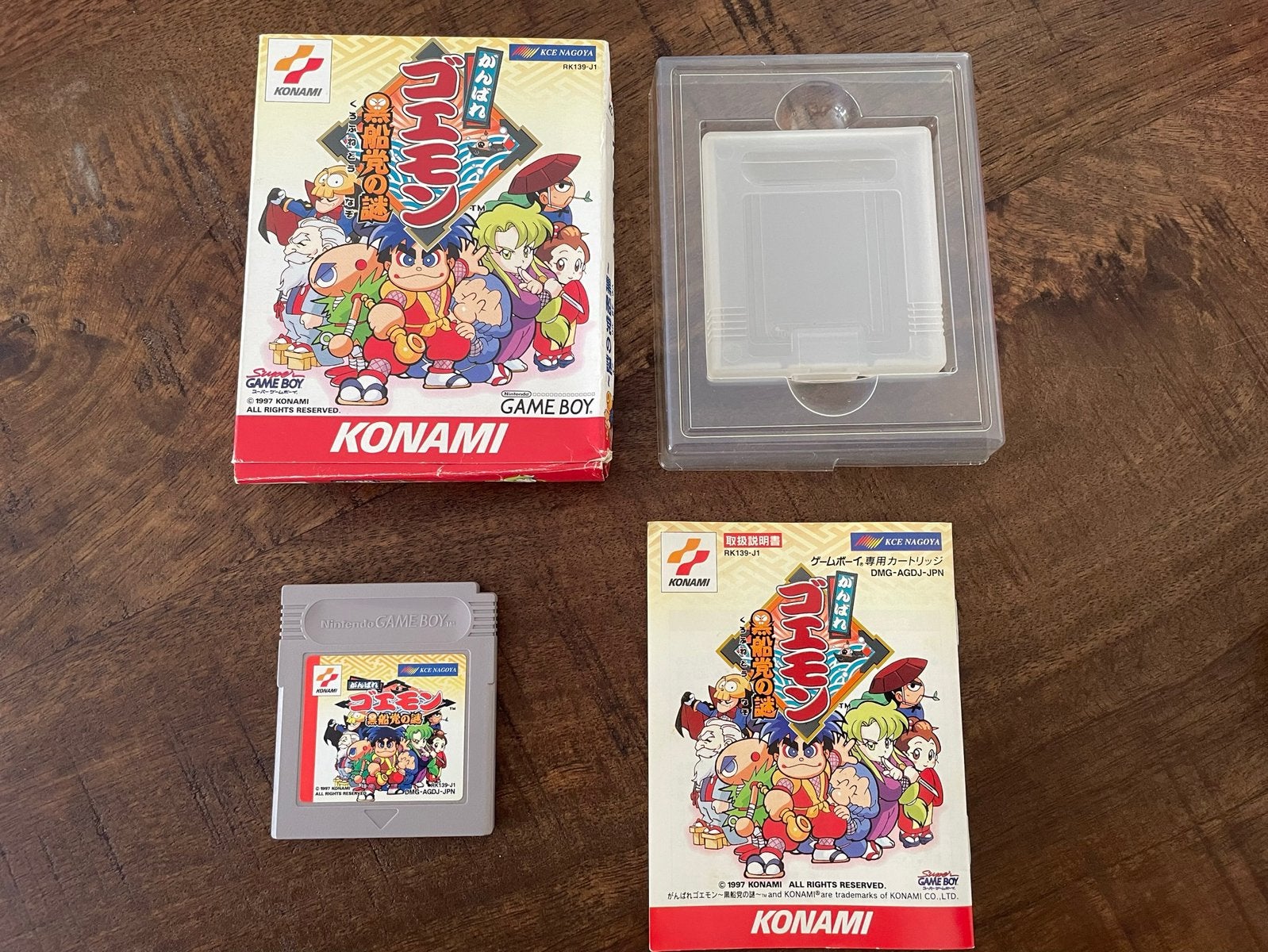 Mystical Ninja (Ganbare Goemon) Nintendo Game Boy gb CIB JPN, 1 speler, Ophalen of Verzenden, Zo goed als nieuw, Vanaf 3 jaar