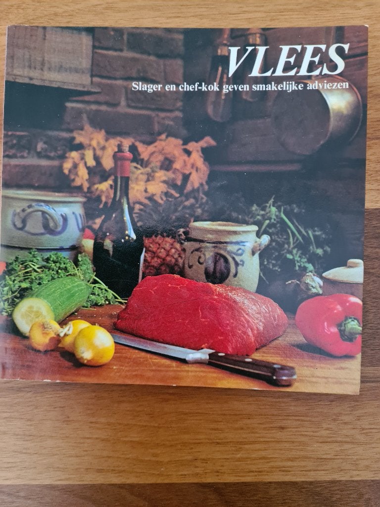 Vlees.        Slager en chefkok geven smakelijke adviezen., Gelezen, Ophalen of Verzenden, Overige typen, Gezond koken