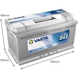 VARTA G3 95Ah SLI Startaccu - Nieuw, Ophalen of Verzenden, Nieuw