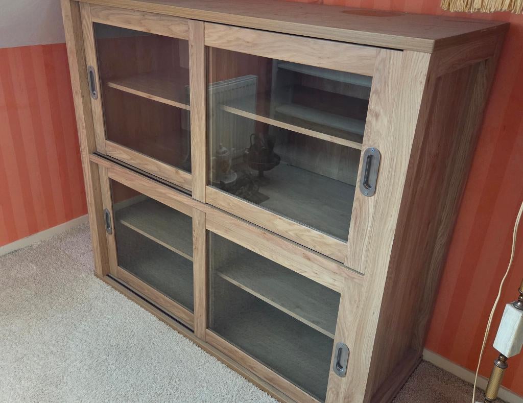 Kast, met schuifdeuren te koop, Antiek en Kunst, Ophalen