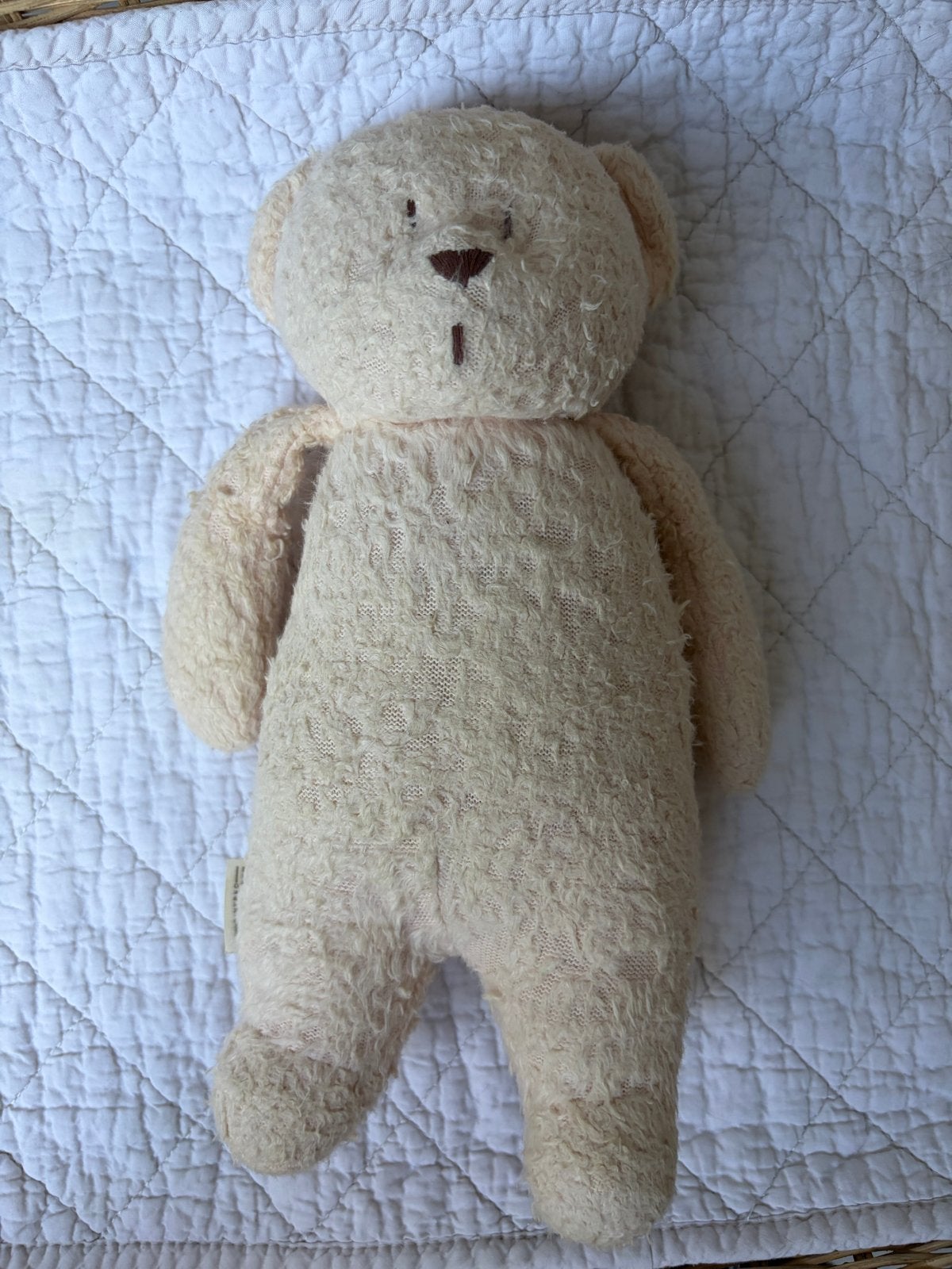 Moonie Organic Bear: Biologische Slaapknuffel met Geluid, Overige merken, Beer, Met geluid, Ophalen of Verzenden