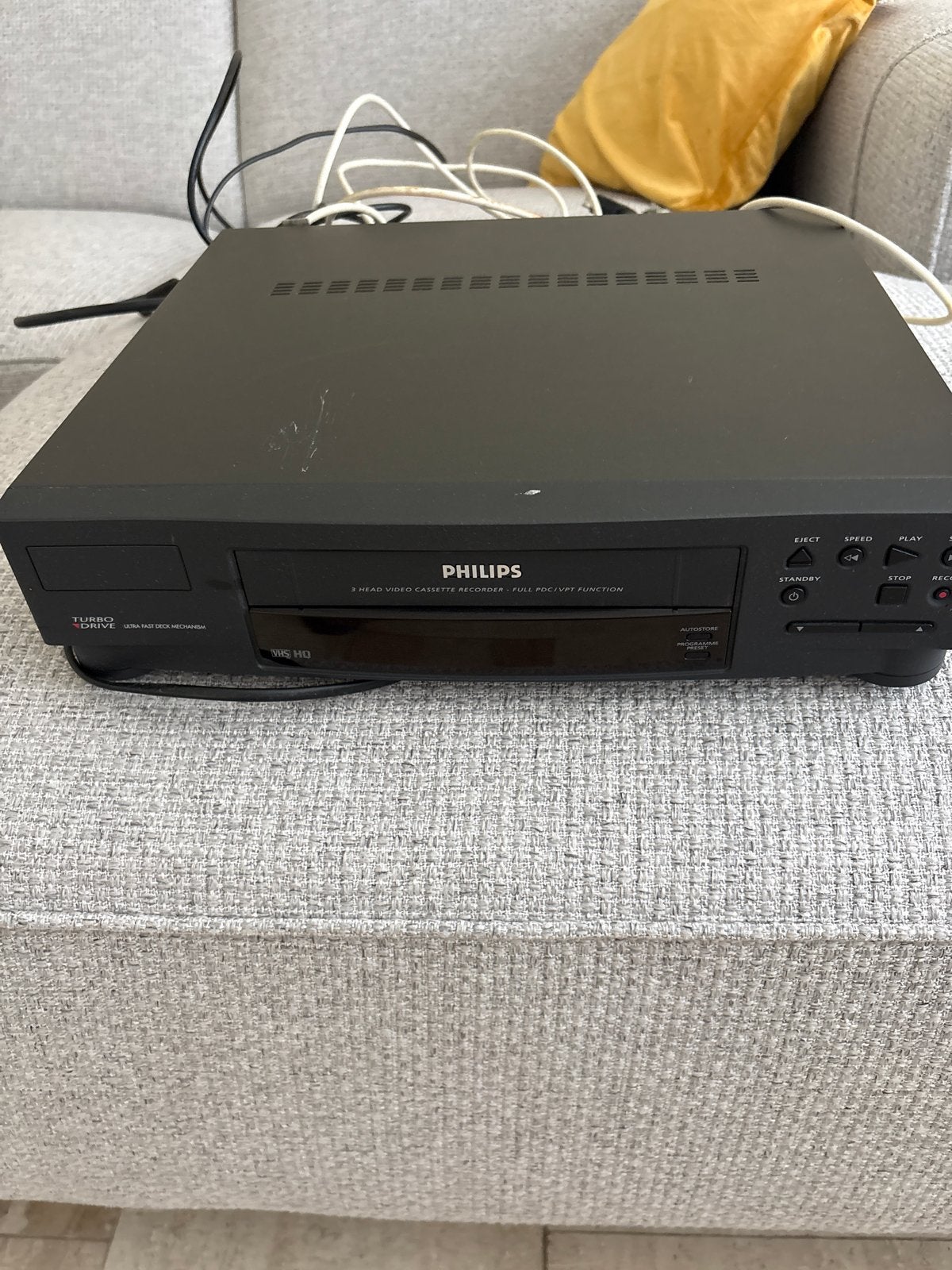 Philips VR 343/01 VHS-speler/recorder, Ophalen, Gebruikt, VHS-speler of -recorder