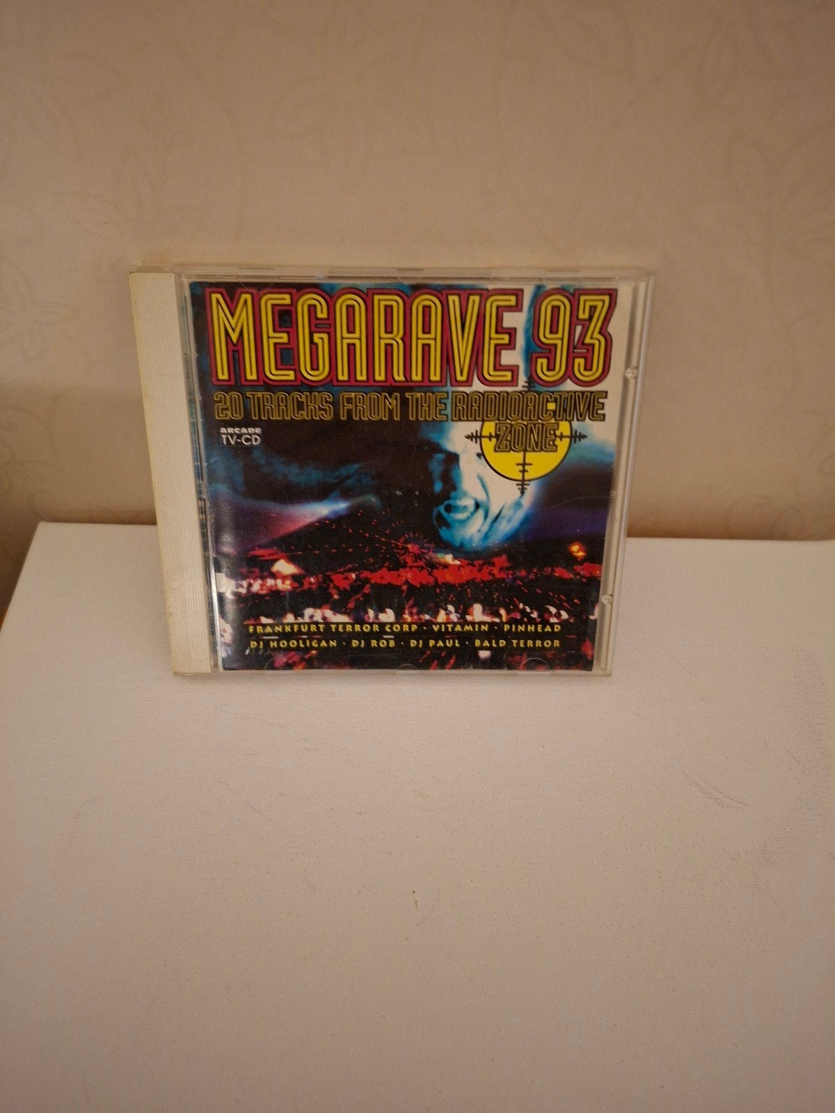 Megarave 93 - 20 Tracks From The Radioactive Zone, Gebruikt, Hardcore, Met bonustracks, Ophalen of Verzenden