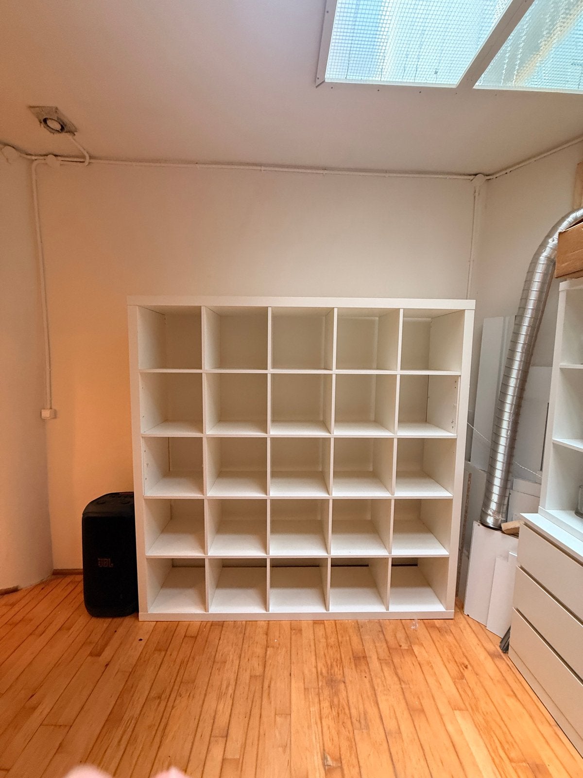 IKEA KALLAX Kast 182x182 cm - Wit, 25 vakken, Huis en Inrichting, Ophalen, Gebruikt