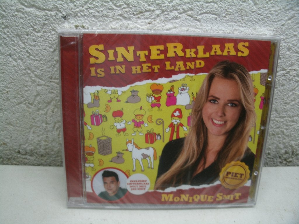 cd 182 sinterklaas is in het land monique smit, Ophalen of Verzenden, Zo goed als nieuw