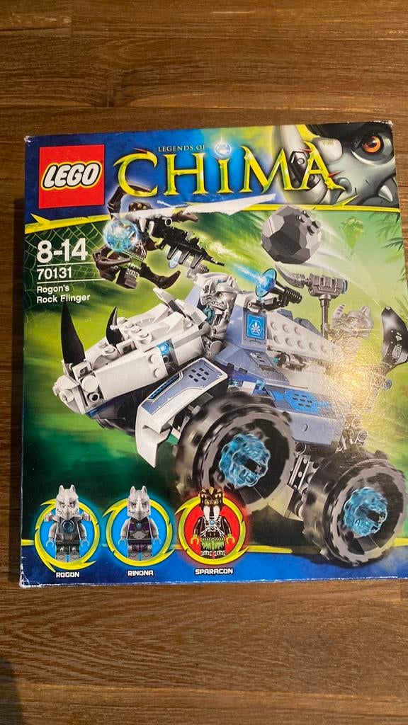 Lego Chima 70131, Lego, Ophalen of Verzenden, Zo goed als nieuw, Compleet