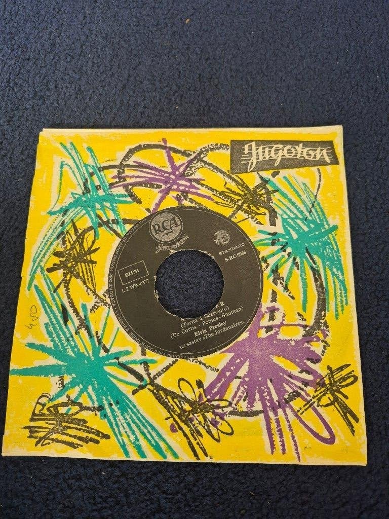 Single Elvis Presley (beschadigd), Ophalen, Gebruikt, 7 inch, Single