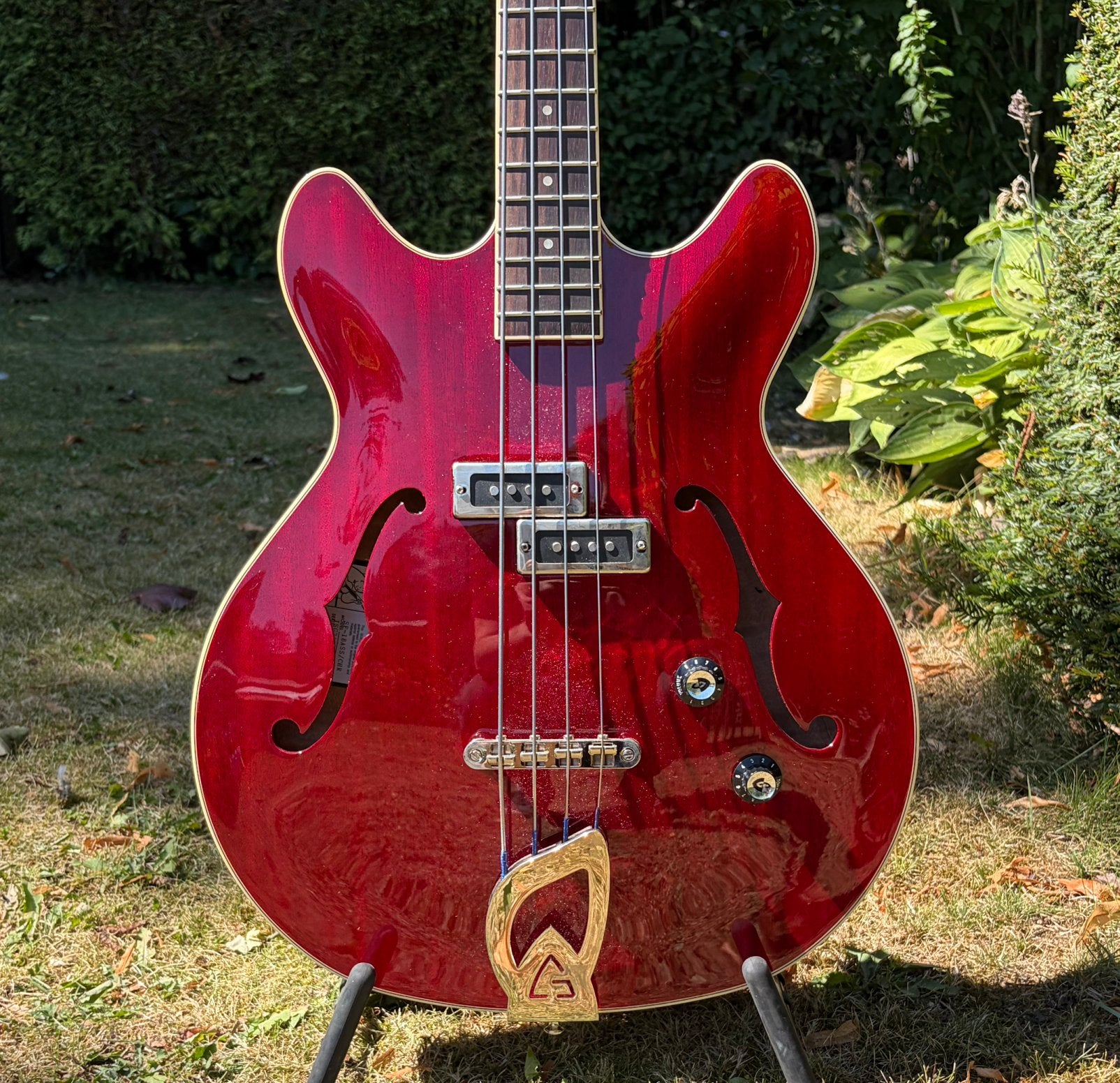 Guild Starfire I, Muziek en Instrumenten, Snaarinstrumenten | Gitaren | Bas, Ophalen, Zo goed als nieuw, Semi-akoestisch