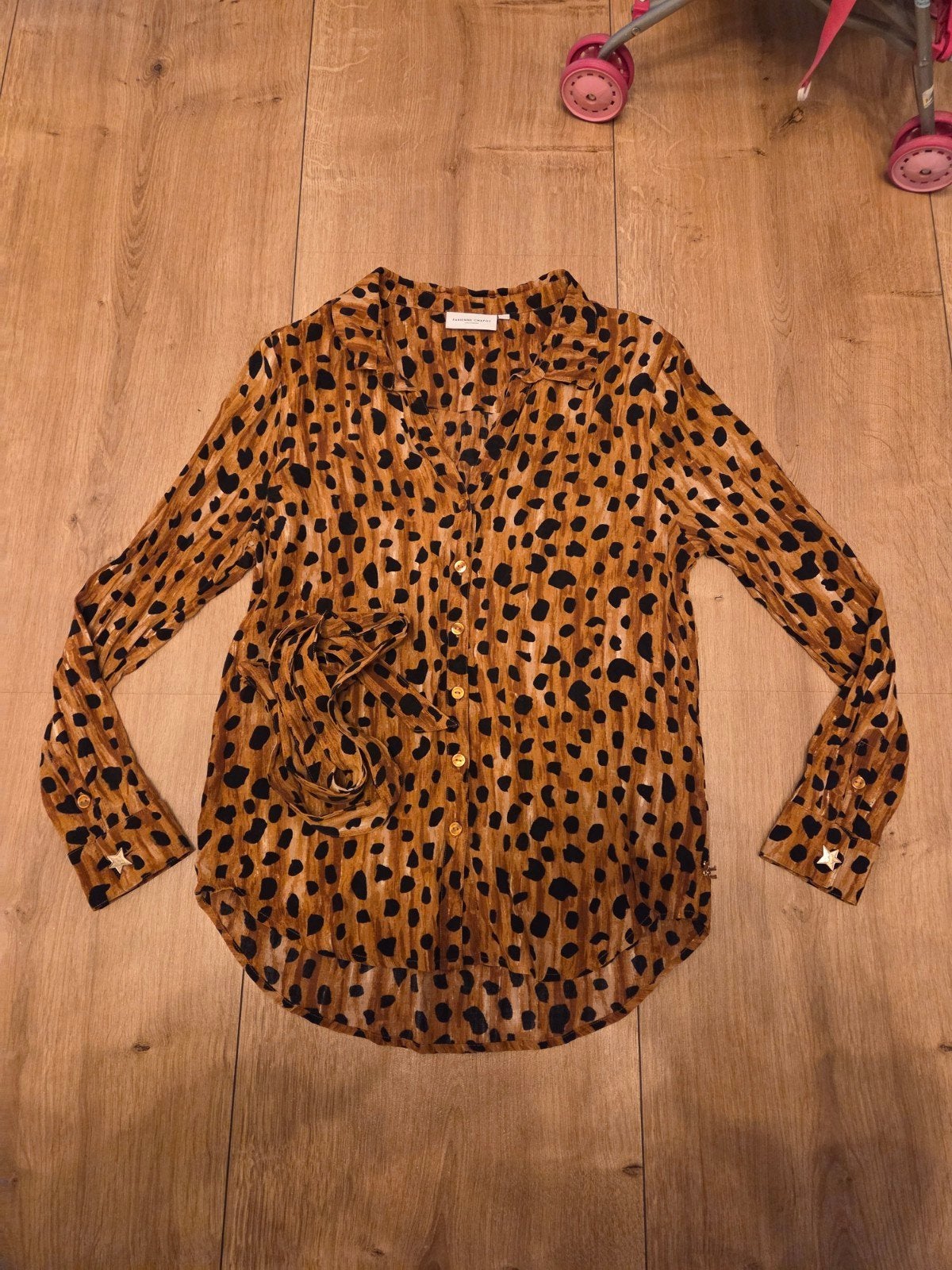 Blouse print, Kleding | Dames, Blouses en Tunieken, Fabienne Chapot, Ophalen of Verzenden, Zo goed als nieuw, Maat 36 (S)