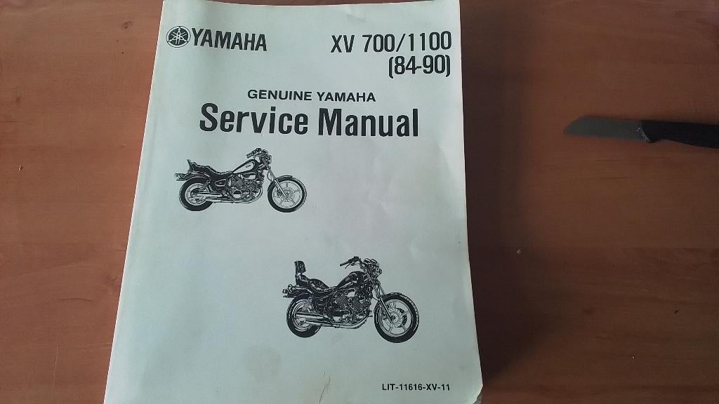 Yamaha xv1100 1000 700 werkplaatshandboek, Ophalen of Verzenden, Yamaha