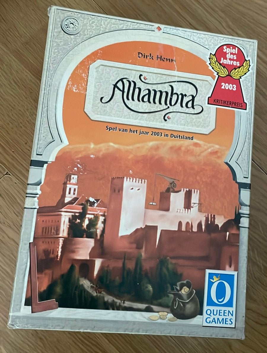Alhambra spel, Verzenden, Zo goed als nieuw