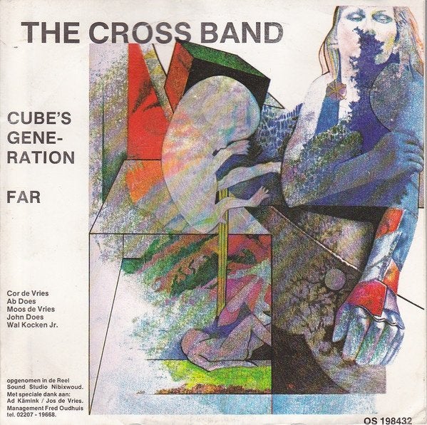 Ruil of koop The Cross Band Cube's Generation b/w Far (1984), Cd's en Dvd's, 7 inch, Zo goed als nieuw, Pop, Fotohoes