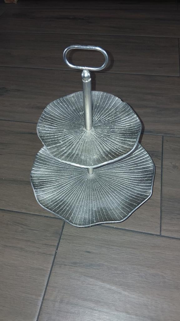Zilveren etagere van Home Accents, Ophalen of Verzenden