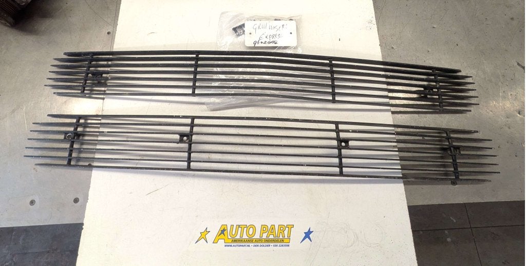 Chevrolet Express aluminium grille inserts 1996-2002, Gebruikt, Chevrolet, Yuhuan, Zhejiang, P.R. 317600, CN, Sales@yuhuan.cn