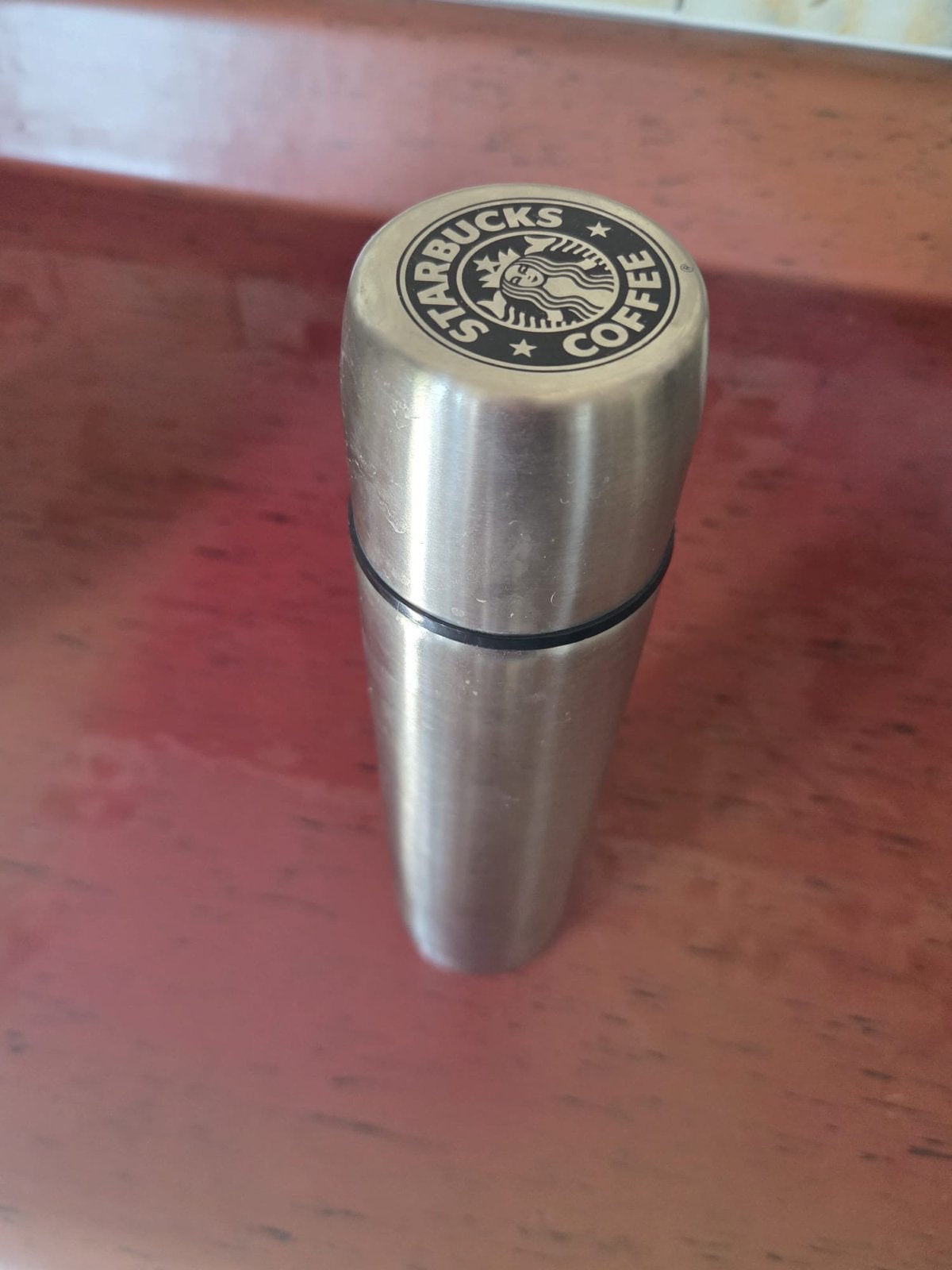 Starbucks Thermosfles - Roestvrij Staal, Zilver, Ophalen of Verzenden, Metaal, Overige merken