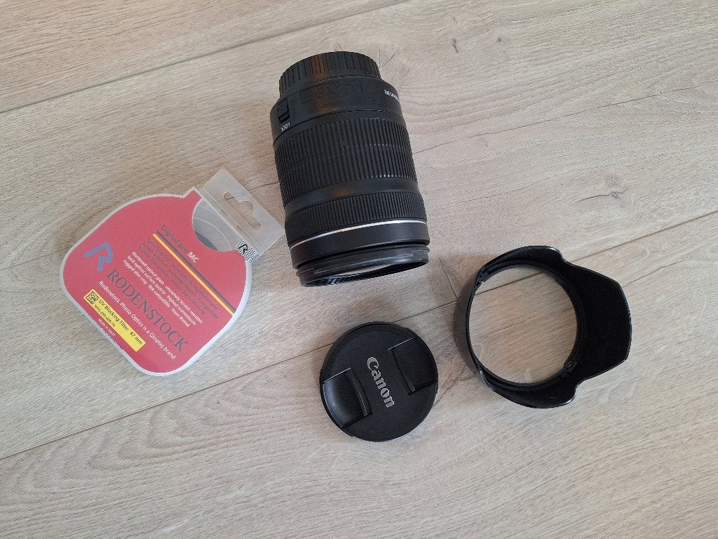 Canon lens EF‑S 18‑135mm f/3.5‑5.6 IS STM, Audio, Tv en Foto, Fotografie | Lenzen en Objectieven, Canon, Handmatige focus, Ophalen of Verzenden