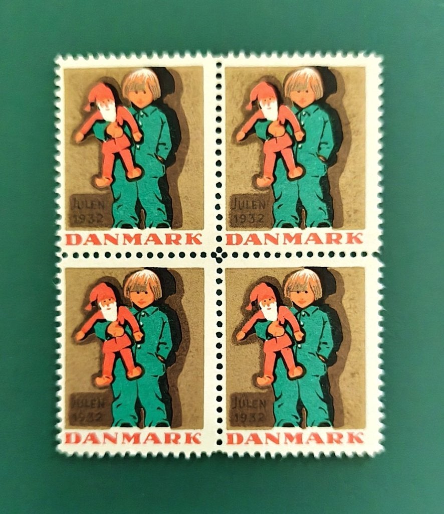 Denemarken : TBC kerstzegels 1932 postfris HERDRUK, Verzenden, Overige thema's