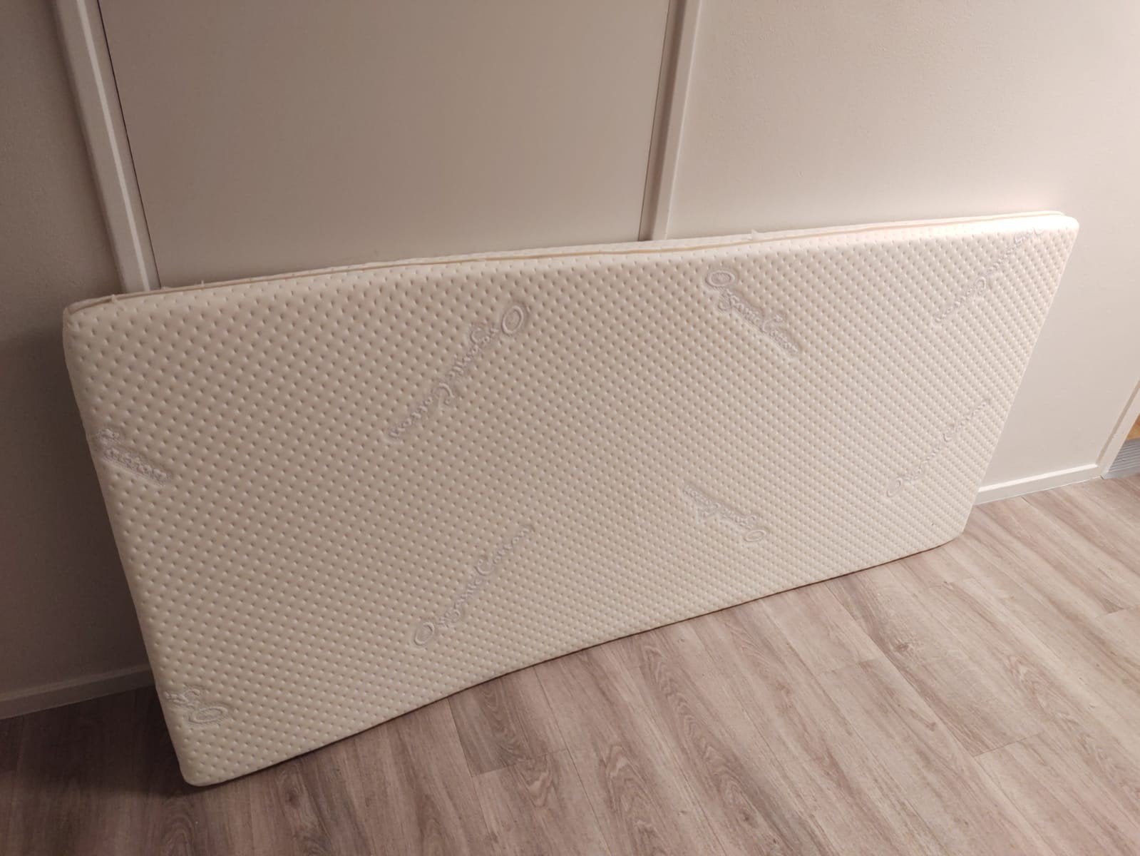 Topmatras, topper, 90x200 cm. Organic cotton., Ophalen, Zo goed als nieuw, Eenpersoons, 90 cm
