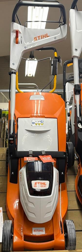 Stihl Accumaaier RMA 443 VC Incl. *NIEUW*, Tuin en Terras, Grasmaaiers, Nieuw, Accu-grasmaaier, 40 t/m 49 cm, Opvangbak, Ophalen