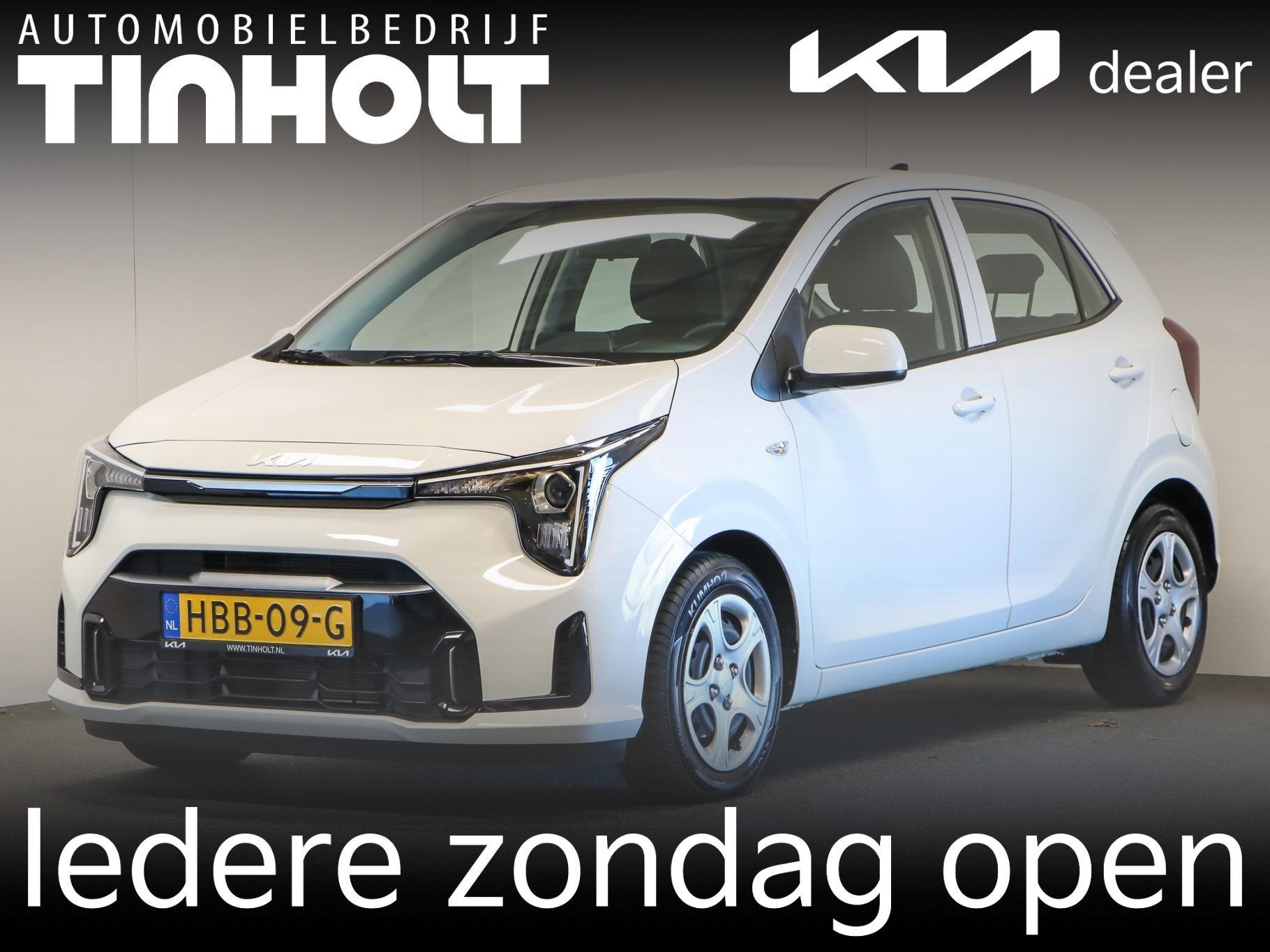 Kia Picanto 1.0 DPI DynamicLine, Auto's, Kia, Bedrijf, Te koop, Picanto, ABS, Achteruitrijcamera, Adaptive Cruise Control, Airbags