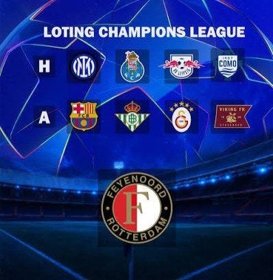 1 CL passe partout Feyenoord rij 1 vak O, Eén persoon, September