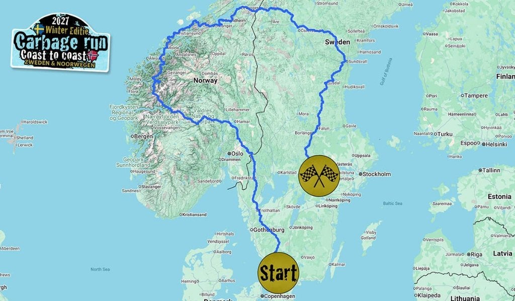 Gezocht ticket Carbage Run Coast to Coast, Tickets en Kaartjes, Twee personen, Februari