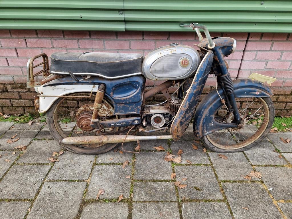 Batavus Super Sport oldtimer brommer, Ophalen, Gebruikt