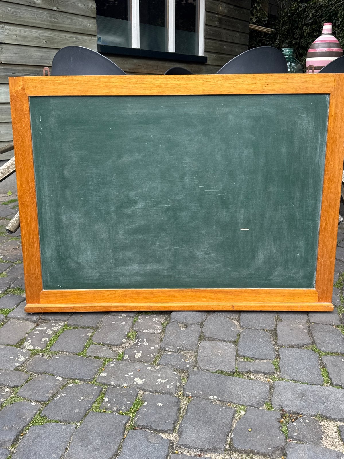 Oud schoolbord, Ophalen, Gebruikt, Krijtbord