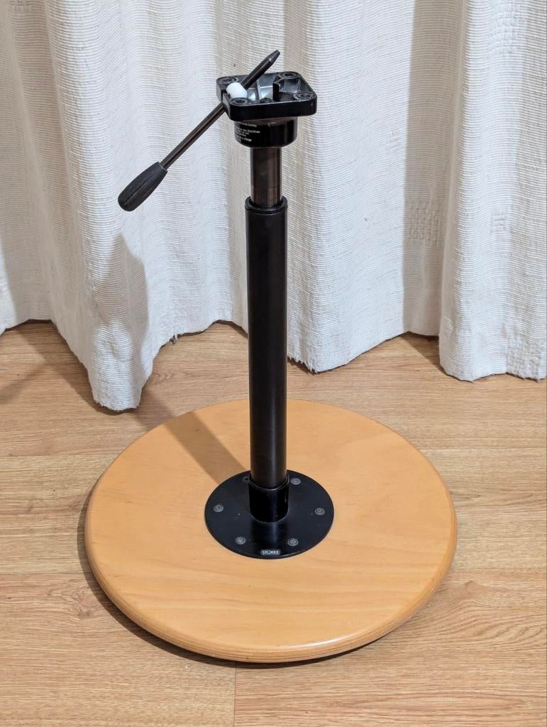 Stokke Varier Move kruk onderstel, Ophalen, Hout