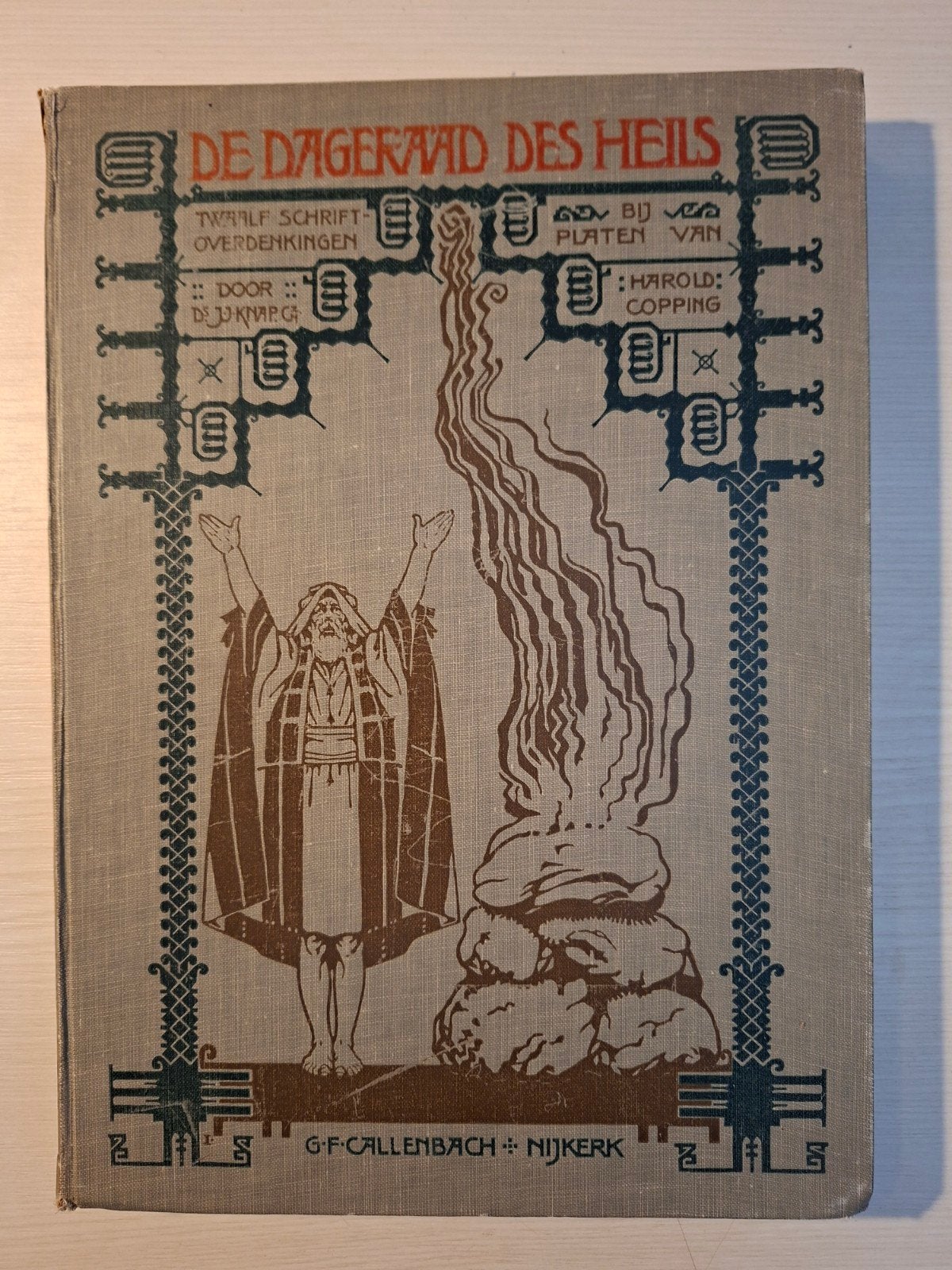 De Dageraad des Heils - Bijbelverhalen met illustraties, Boeken, Ophalen of Verzenden, Gelezen, Ds. J. J. Knap Czn., Christendom | Protestants
