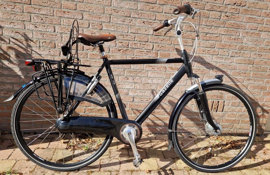 Herenfiets Gazelle Orange C7 - Maat 57, Fietsen en Brommers, Fietsen | Heren | Herenfietsen, Ophalen, Versnellingen, Zo goed als nieuw