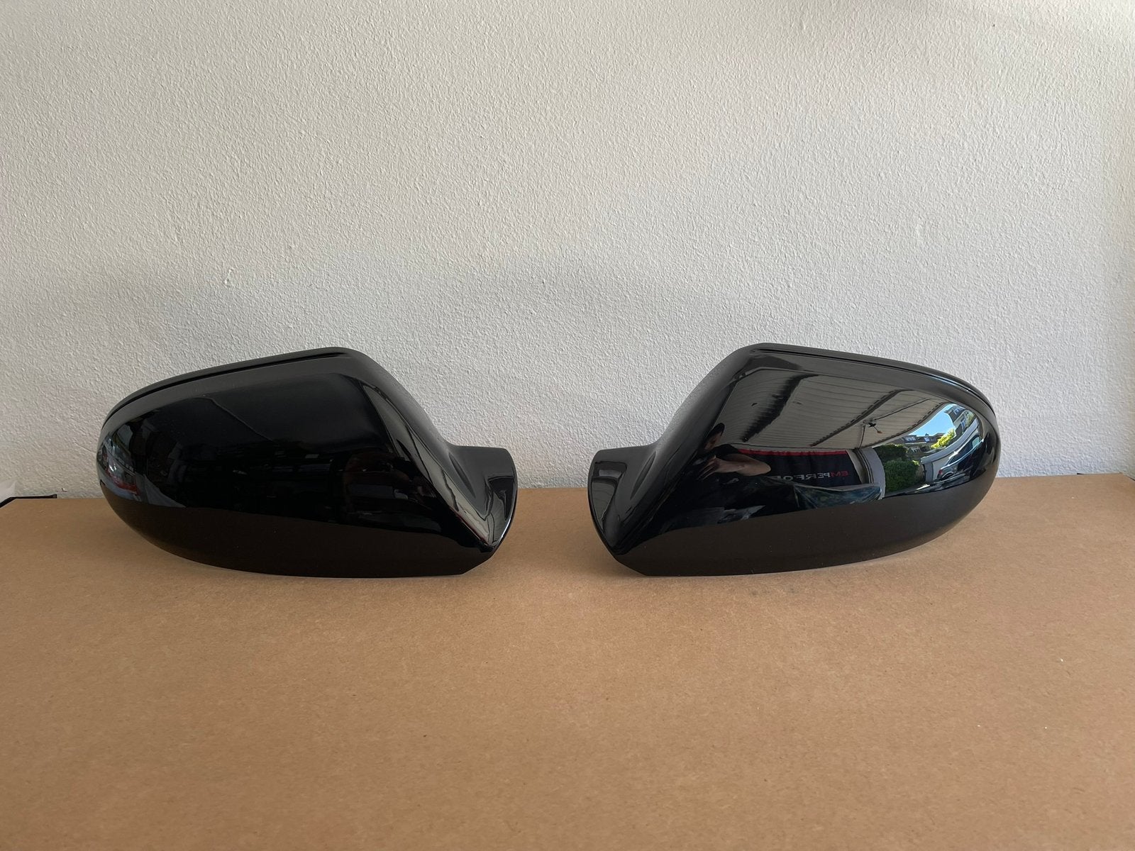 Zwarte spiegelkappen tekoop! Voor Audi A6 C7 C7.5 S6 RS6, Ophalen of Verzenden