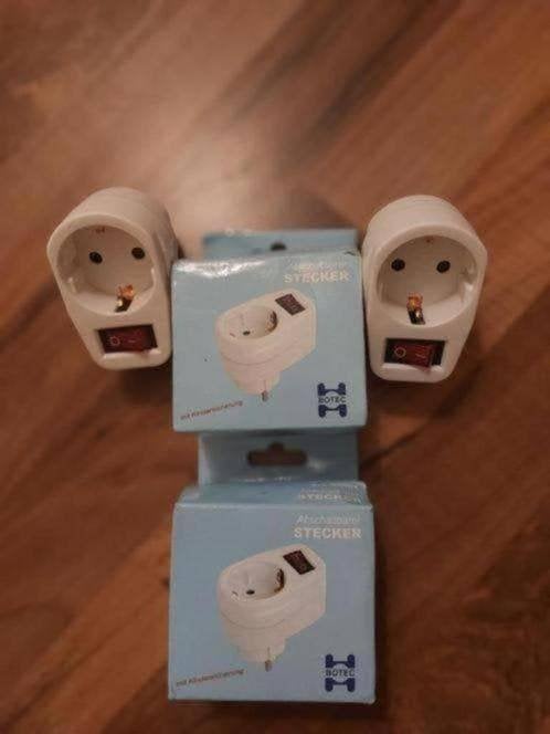 2xBotec Abschaltbarer Steckers,230V,16A,nieuwe=2euro, Ophalen of Verzenden, Nieuw