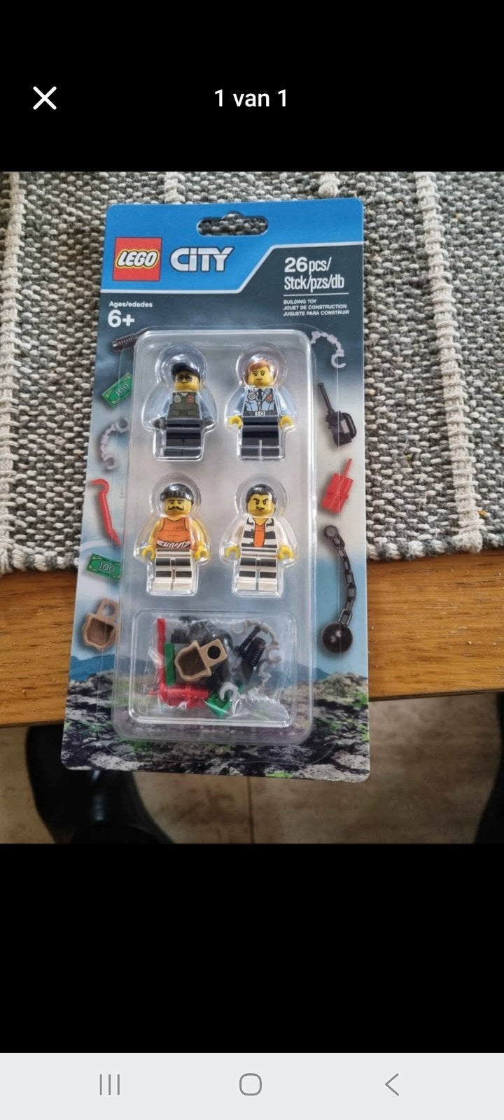 LEGO City Minifiguren Set - Politie & Boeven (Nieuw), Ophalen