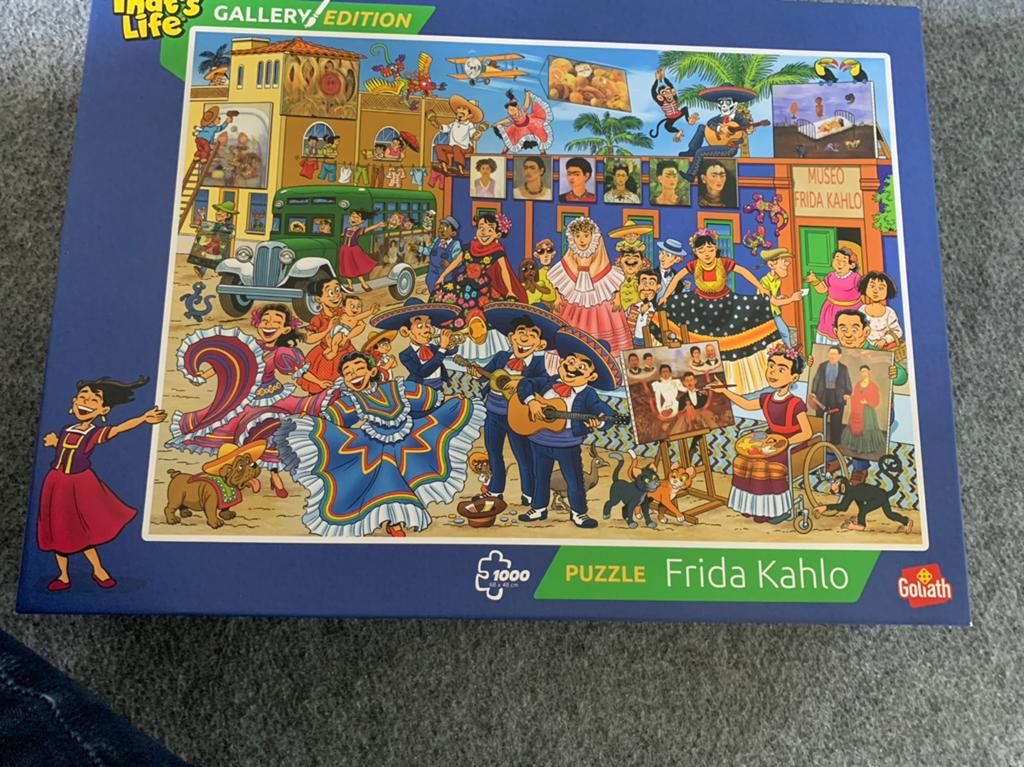 8 Goliath That's Life Gallery Edition Puzzels (1000 stukjes), Ophalen of Verzenden, 500 t/m 1500 stukjes, Zo goed als nieuw, Legpuzzel