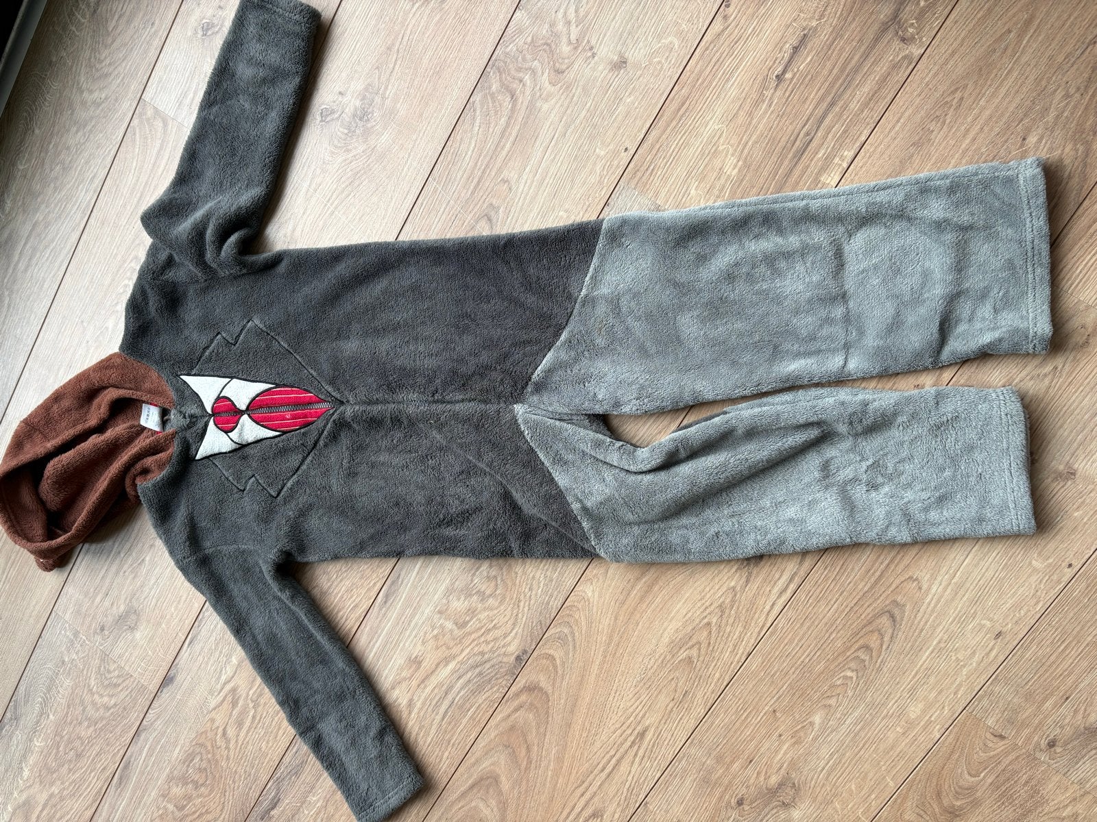 Efteling wolf onesie maat 128/134, Ophalen of Verzenden, Gebruikt, Jongen of Meisje, Nacht- of Onderkleding