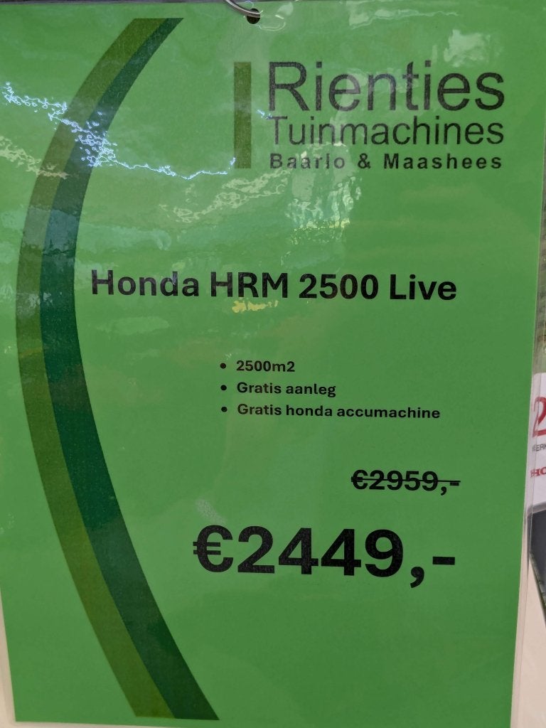 Honda Miimo HRM 2500 live Robotmaaier inclusief installatie, Honda, Nieuw, Ophalen of Verzenden, 2909 LK Capelle aan den IJsel, Nederland