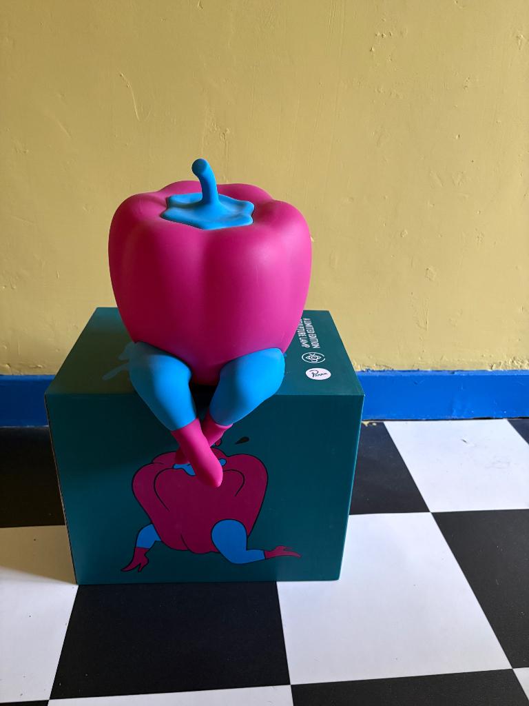 piet parra bell pepper panic! lamp, Ophalen, Zo goed als nieuw, Kunststof, Minder dan 50 cm
