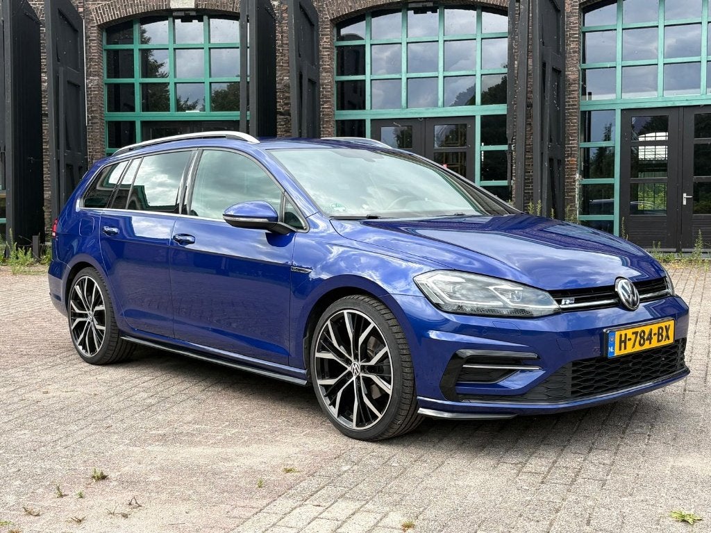 Volkswagen Golf Variant R-line 7-DSG (Inruil mogelijk), Auto's, Zwart, 4 cilinders, Blauw, Origineel Nederlands