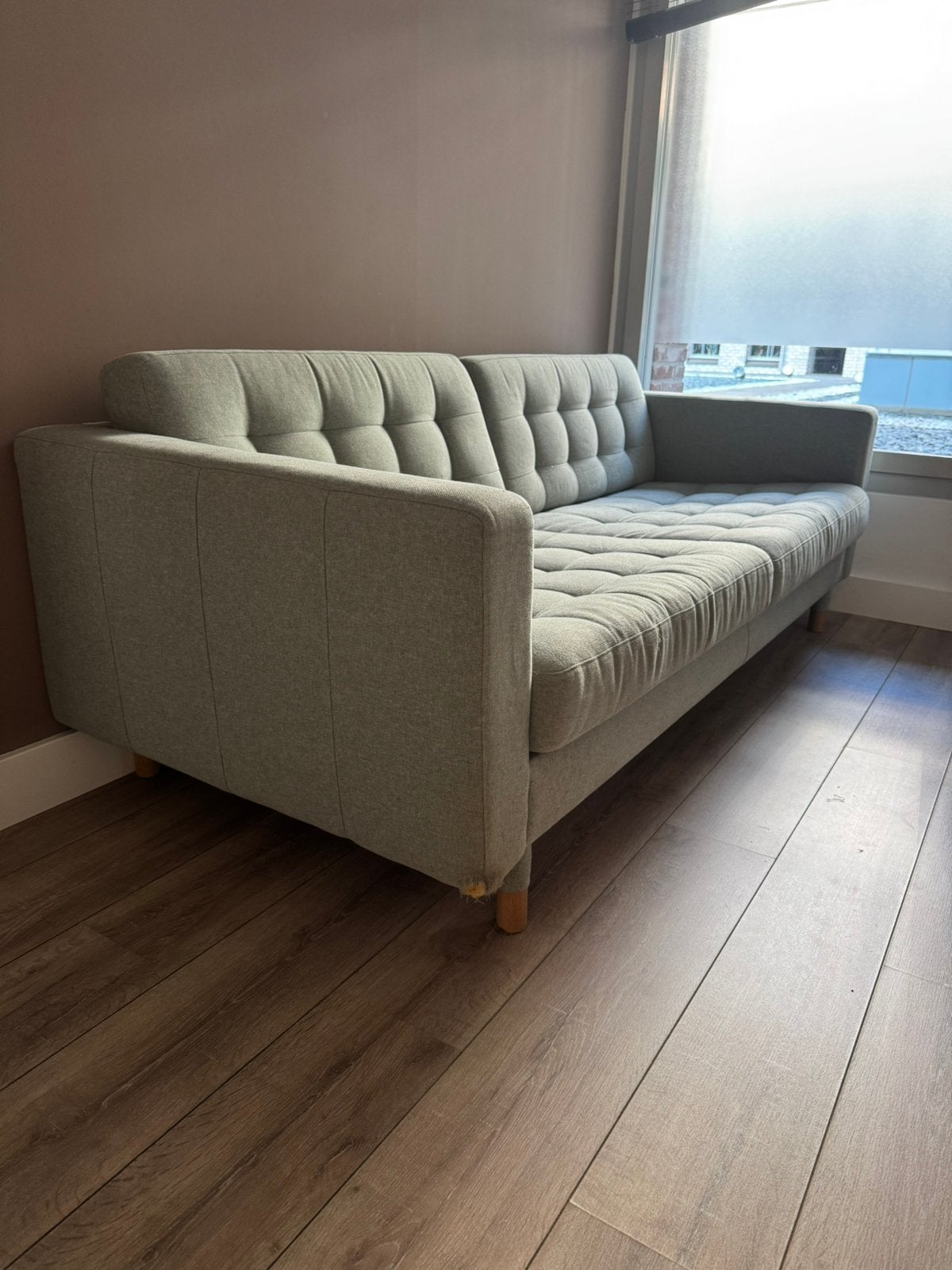 Landskrona ikea bank, Huis en Inrichting, Banken | Sofa's en Chaises Longues, Ophalen, Zo goed als nieuw, Tweepersoons