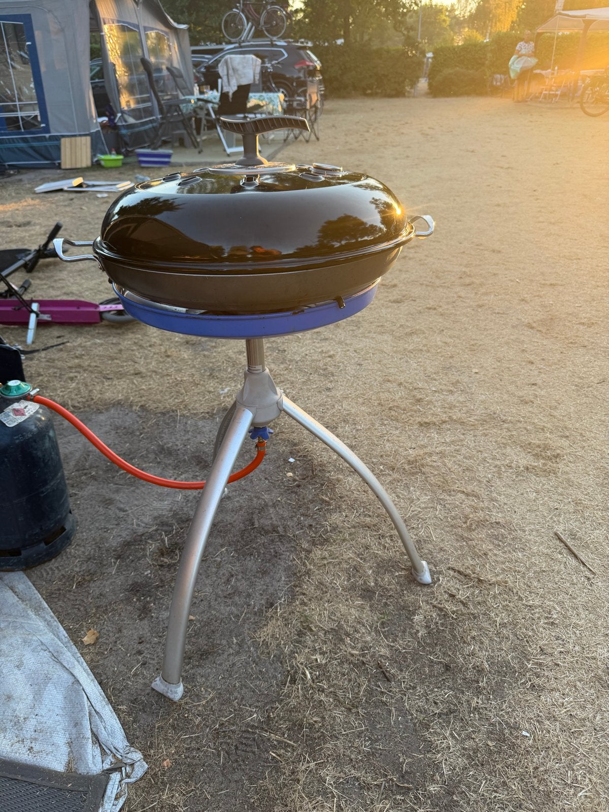 CADAC Dometic Paella Braai gasbarbecue 50cm, Tuin en Terras, Gasbarbecues, @, D, Ophalen, Gebruikt