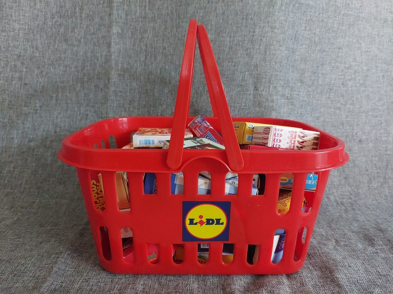 Lidl mini's boodschappen met winkelmandje, Ophalen of Verzenden