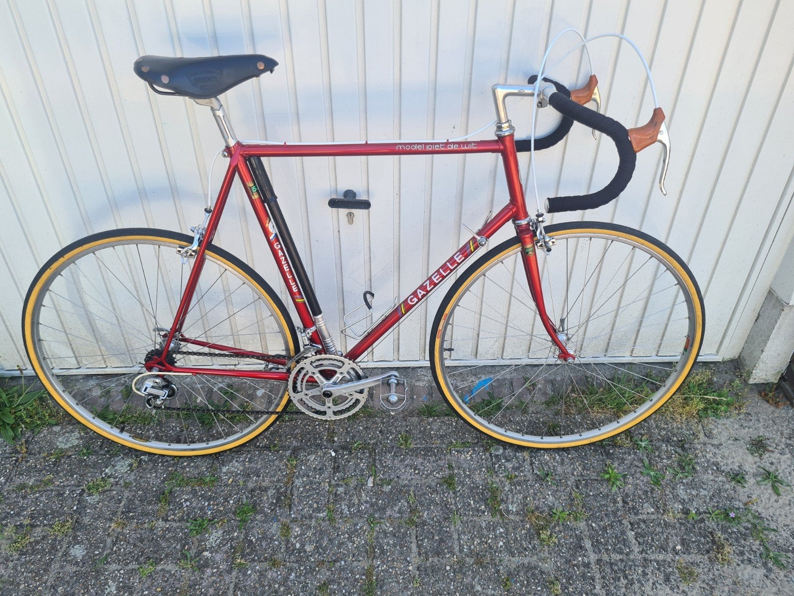 Mooie Gazelle Piet de Wit racefiets,  63 cm, 59 cm of meer, Ophalen