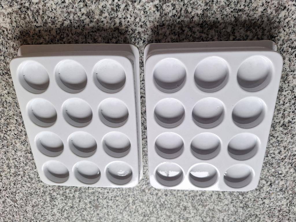 Droogvormen voor suikerbloemen - Set van 2 - Ook voor verf!, Ophalen of Verzenden, Taarten of Cupcakes, Bakvorm