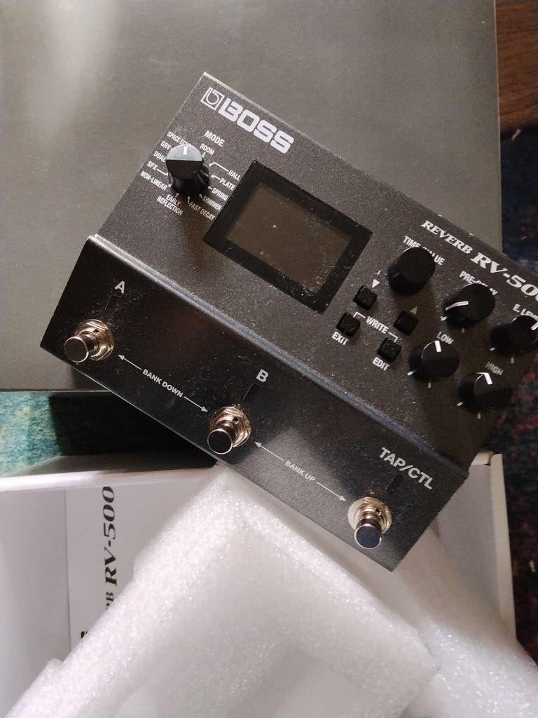 Boss RV-500 Reverb Pedaal - Zo goed als nieuw, Ophalen of Verzenden, Zo goed als nieuw, Reverb