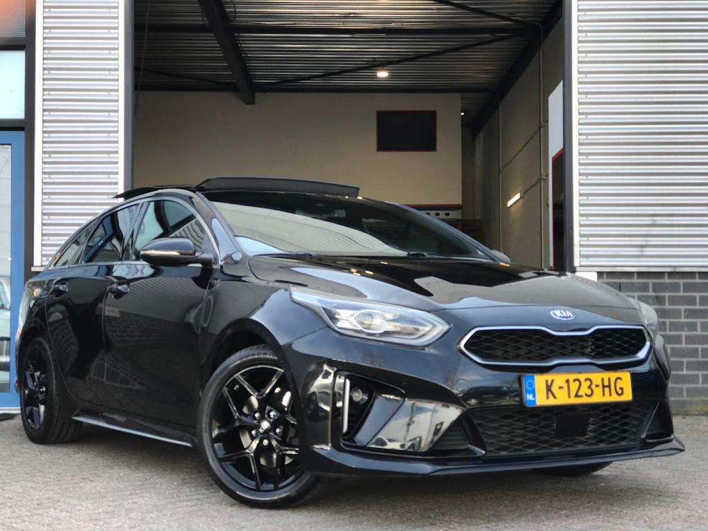 Kia ProCeed 1.0 T-GDI GT-Line|Pano|Carplay|DAB+|Camera, Gebruikt, Euro 6, Zwart, Handgeschakeld