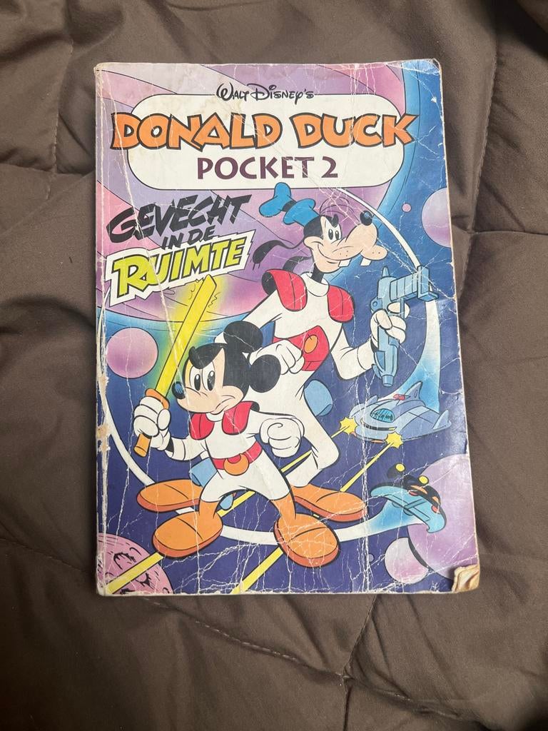 Donald Duck Pocket 2 - Oud exemplaar, compleet, Eén stripboek, Ophalen of Verzenden, Gelezen