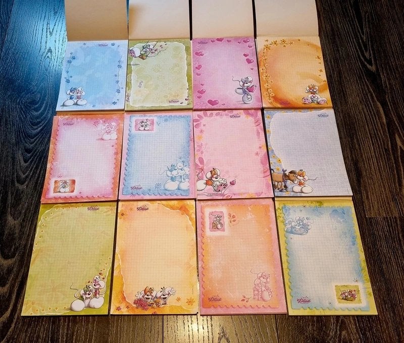 A5 postzegel serie, Ophalen of Verzenden, Diddl, Zo goed als nieuw, Papier, Kaart of Schrift