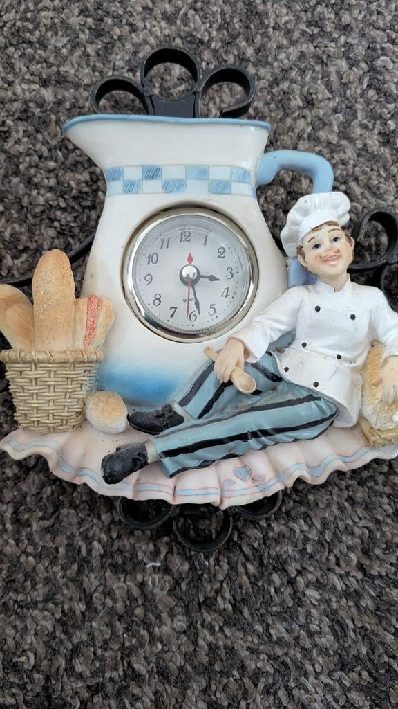 Klok bakkerij, Huis en Inrichting, Woonaccessoires | Klokken, Ophalen, Wandklok