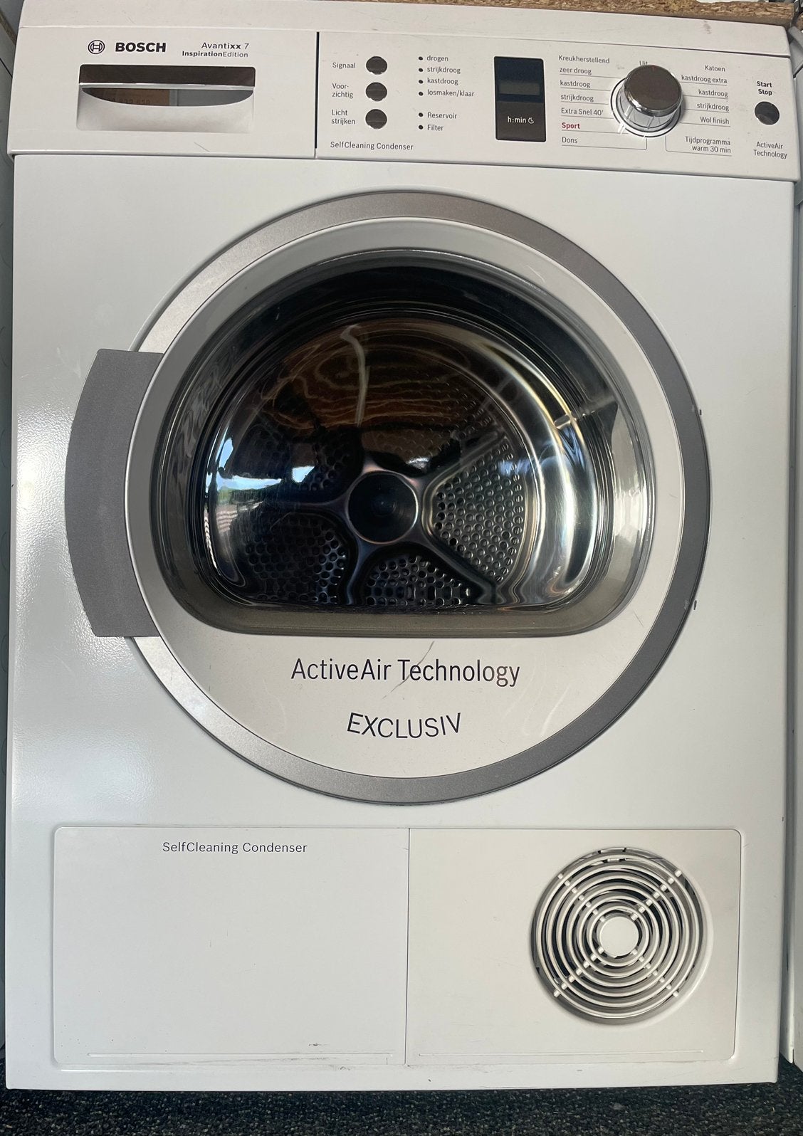 Warmtepompdroger Bosch avantixx 7, Ophalen, 8 tot 10 kg, Voorlader, Energieklasse A of zuiniger